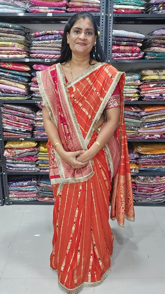 Fancy Designer Saree || A366 || 1800 ||