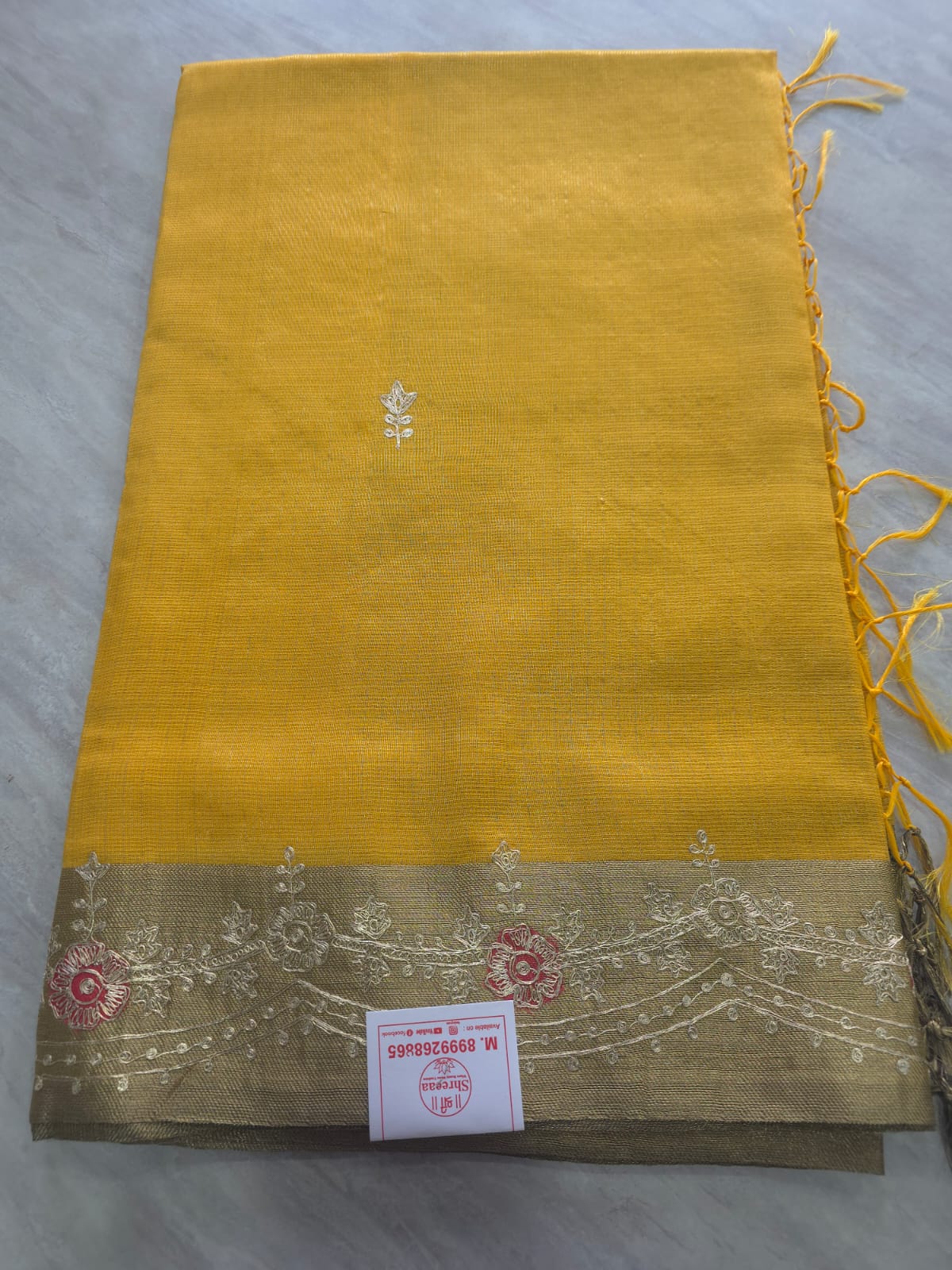 Tissue supernet saree ||SS504||