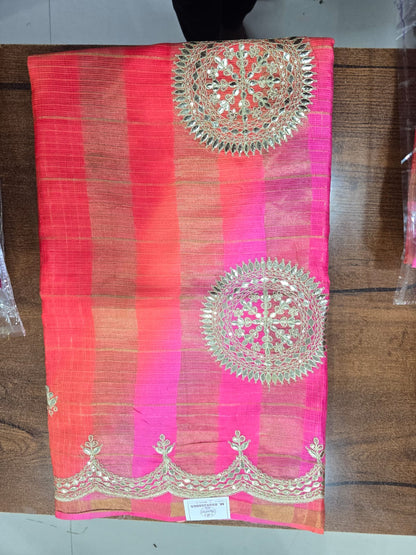 Traditional Multishade Kota Doriya Saree || A92 ||