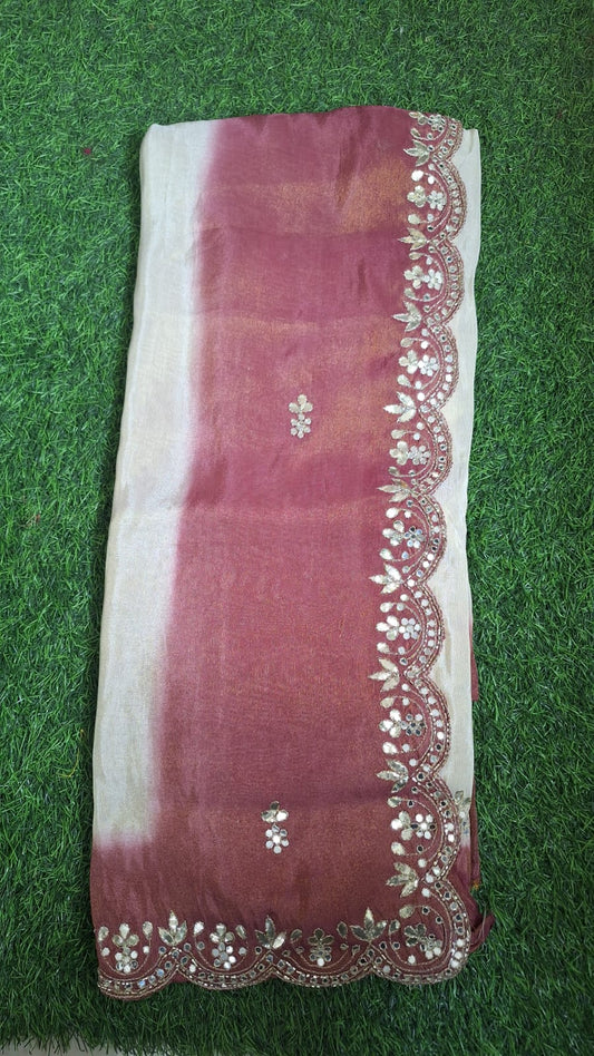 Tissue Silk saree || A61 ||