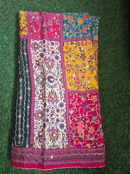 Crape Silk Saree || E11||