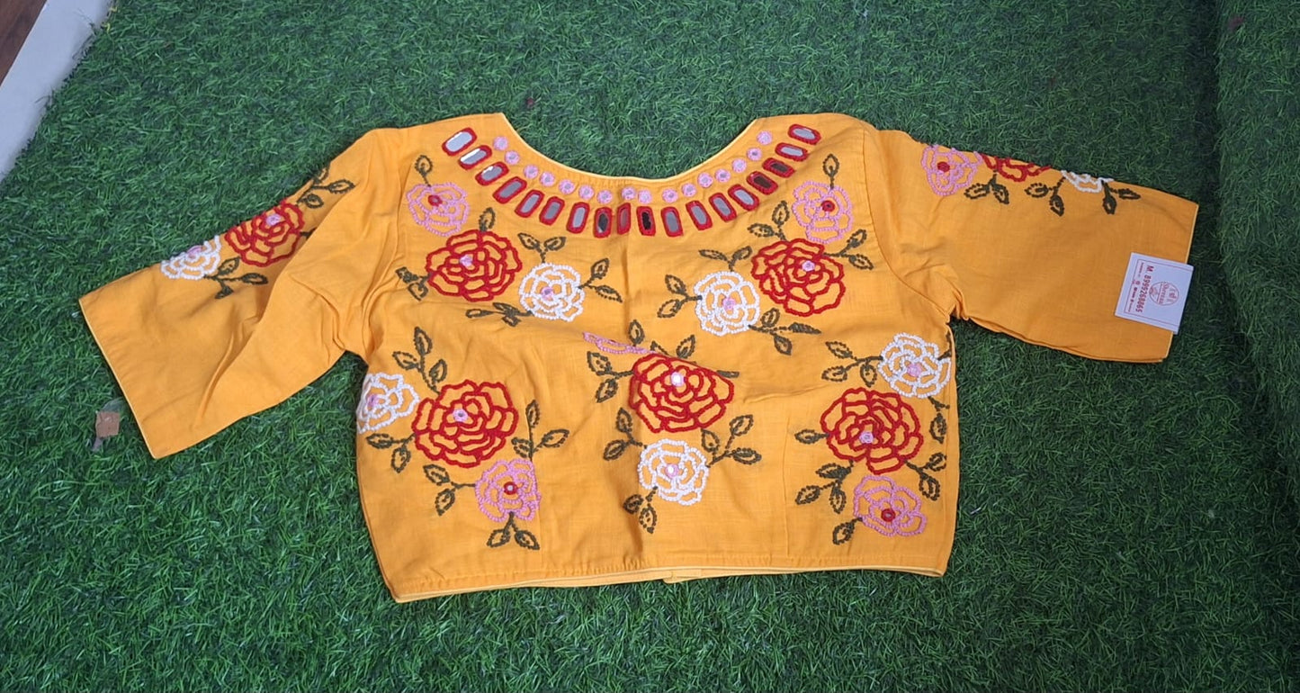 Hand Embroidery Blouse || B24 ||