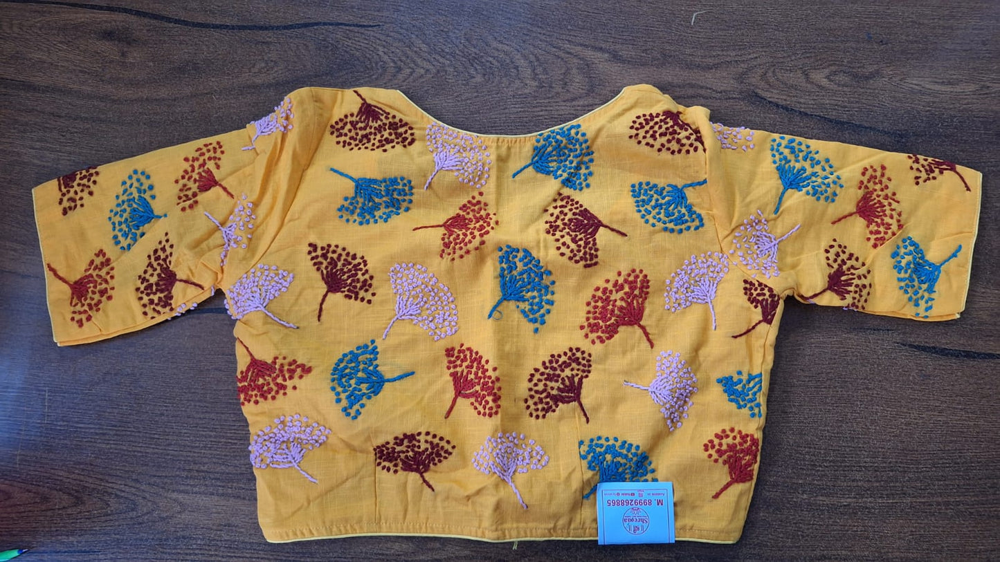 Hand Embroidery Blouse || B25 ||
