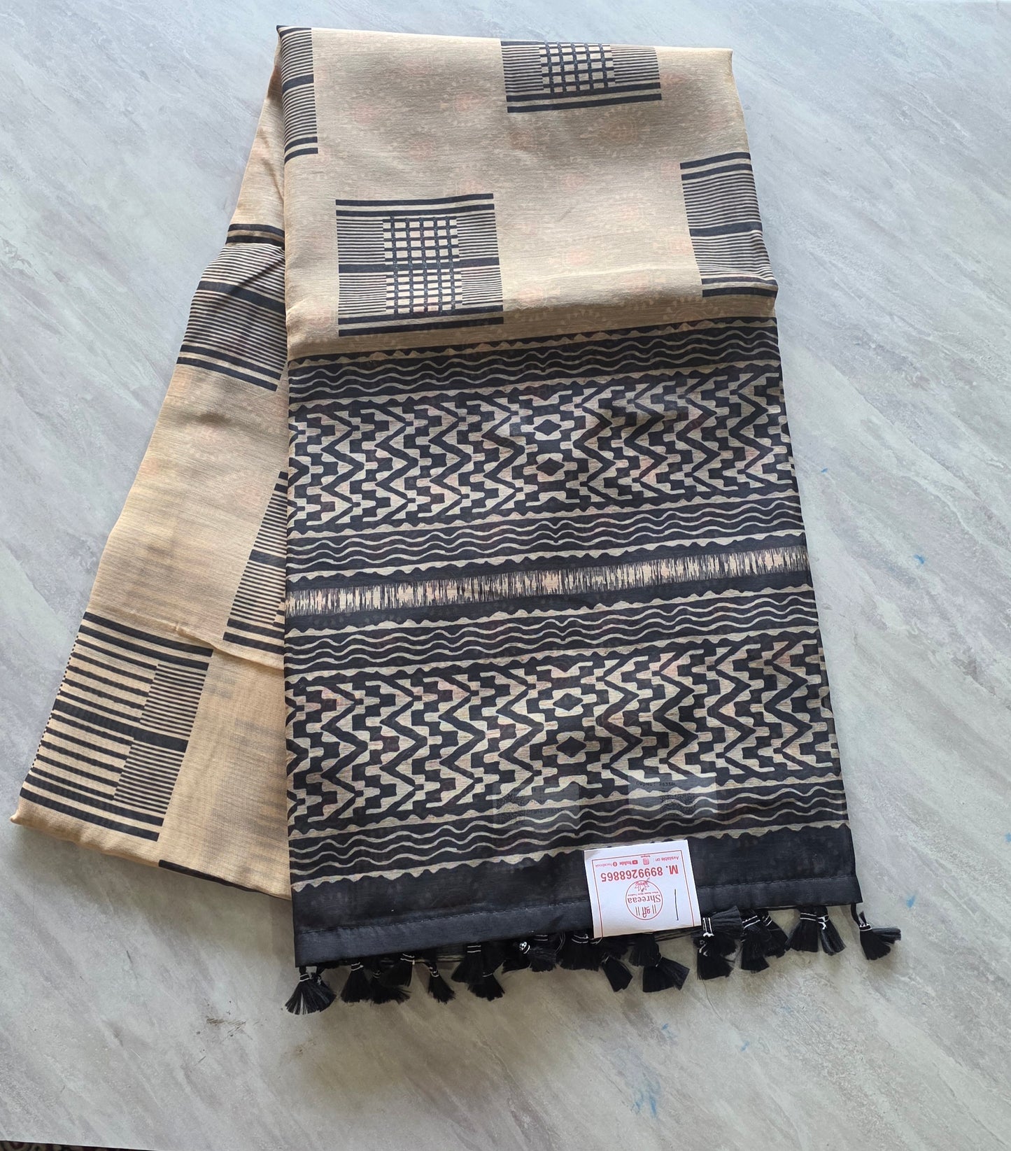 Cotton Saree || A130 || 1080 ||