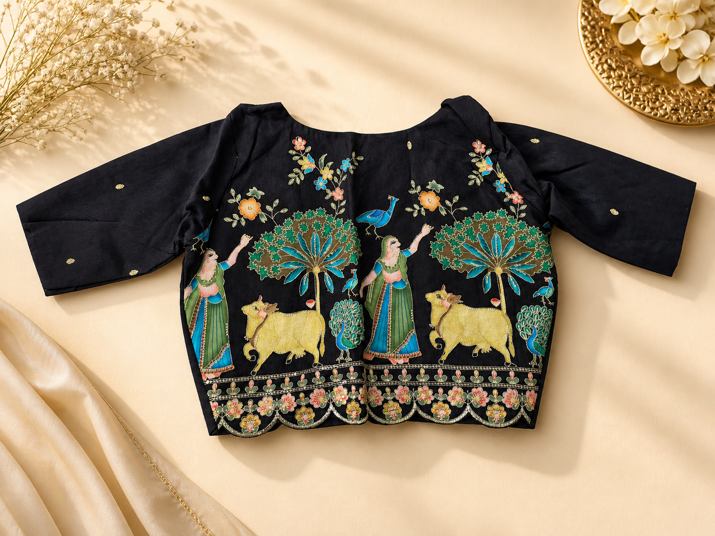 Designer Silk Blouse || B16 ||