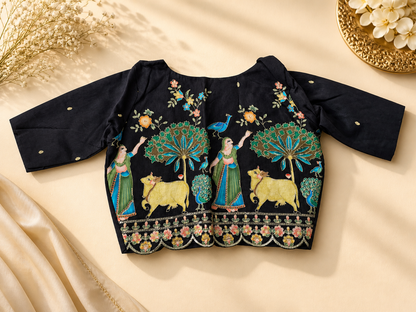 Designer Silk Blouse || B16 ||