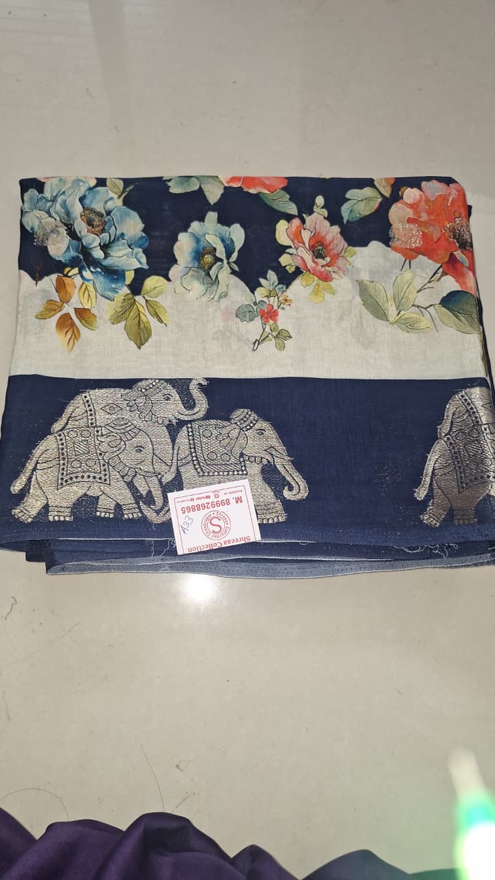 Designer Silk Saree || A33 ||