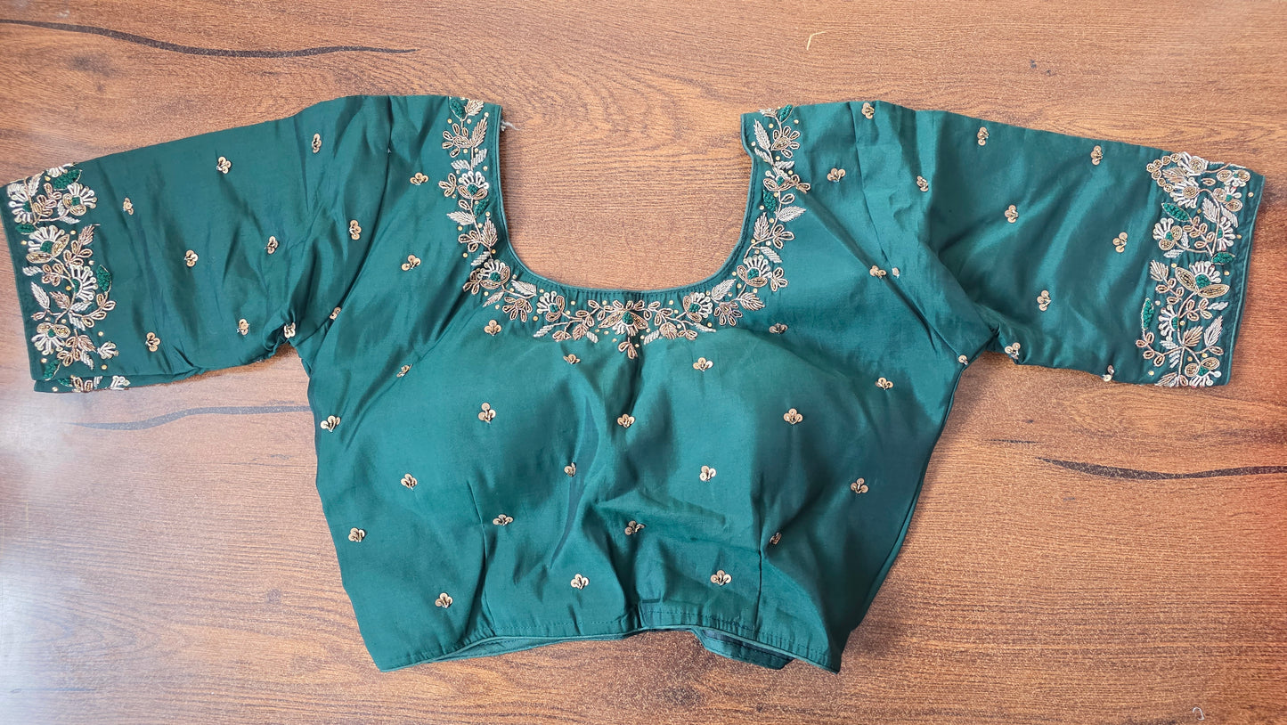 Hand Work Blouse || B40 ||