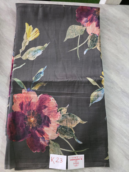 Silk Saree || K23||
