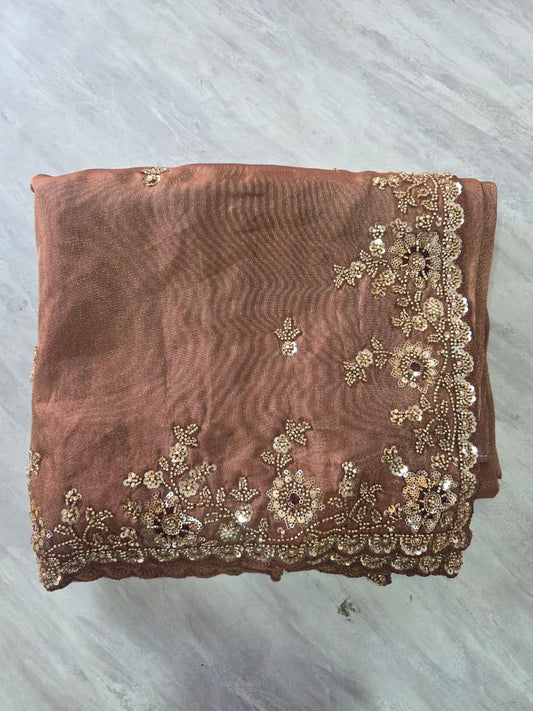 Fancy Parth Wear Saree || A295 || 4360 ||