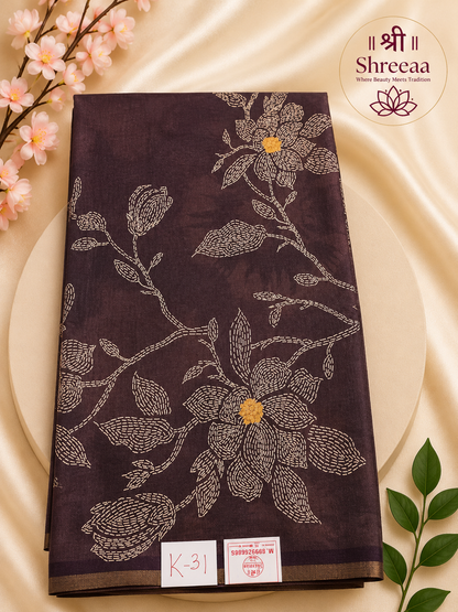Silk Saree || K31 ||