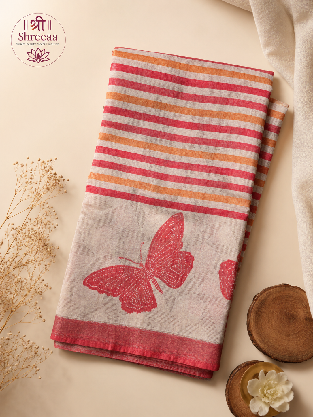 Designer Printed Saree || A24 ||