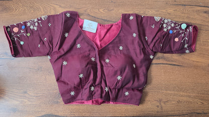 Hand Work Blouse || B37 ||