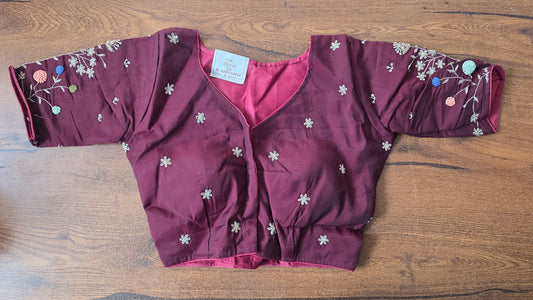 Hand Work Blouse || B37 ||