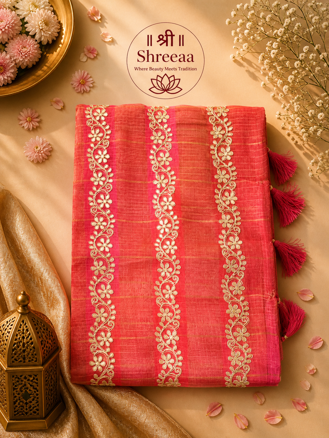 Traditional Kota Doriya Saree || A91 ||