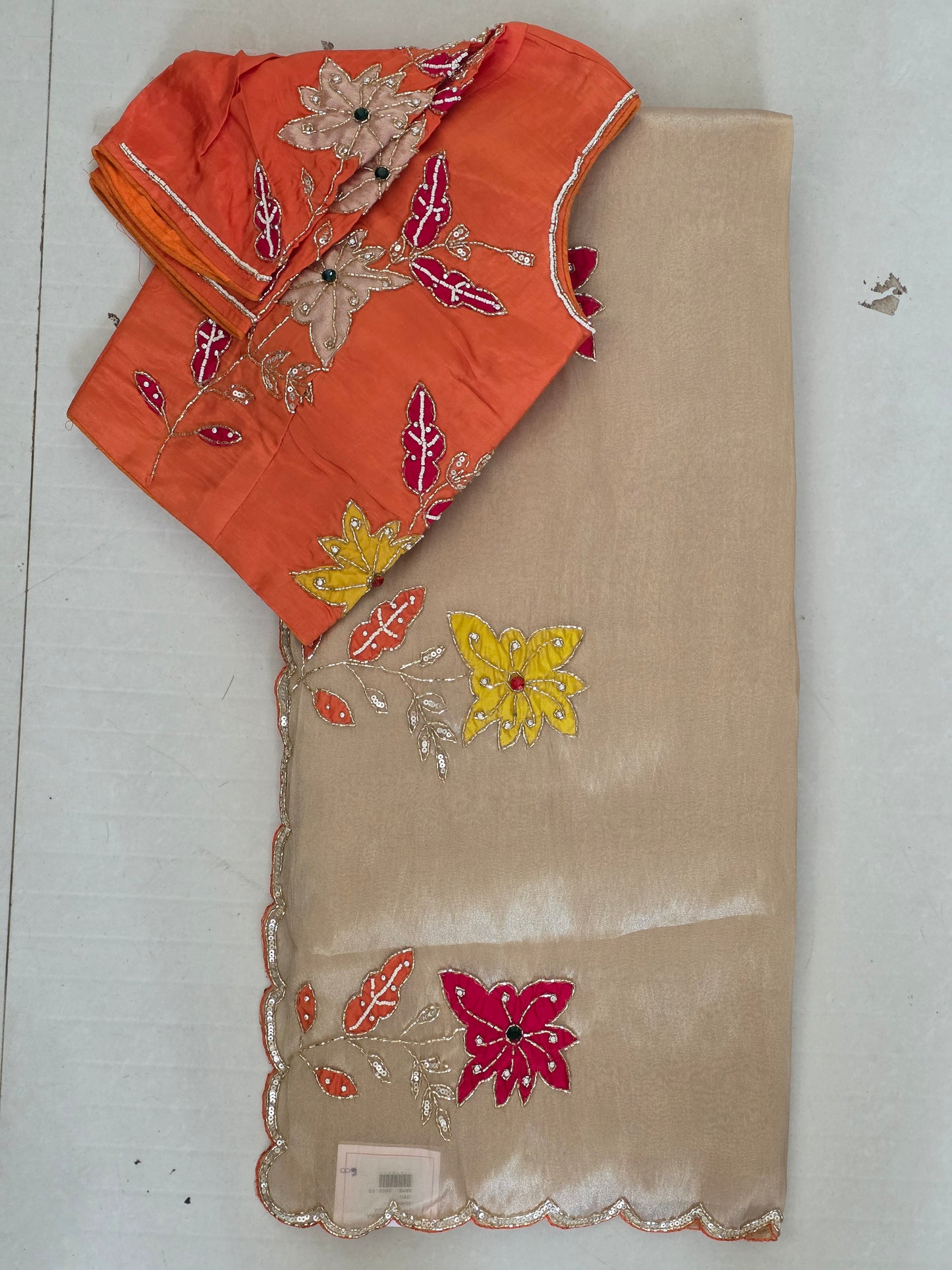 Stich Blouse Pure Saree || A319 || 2800 ||