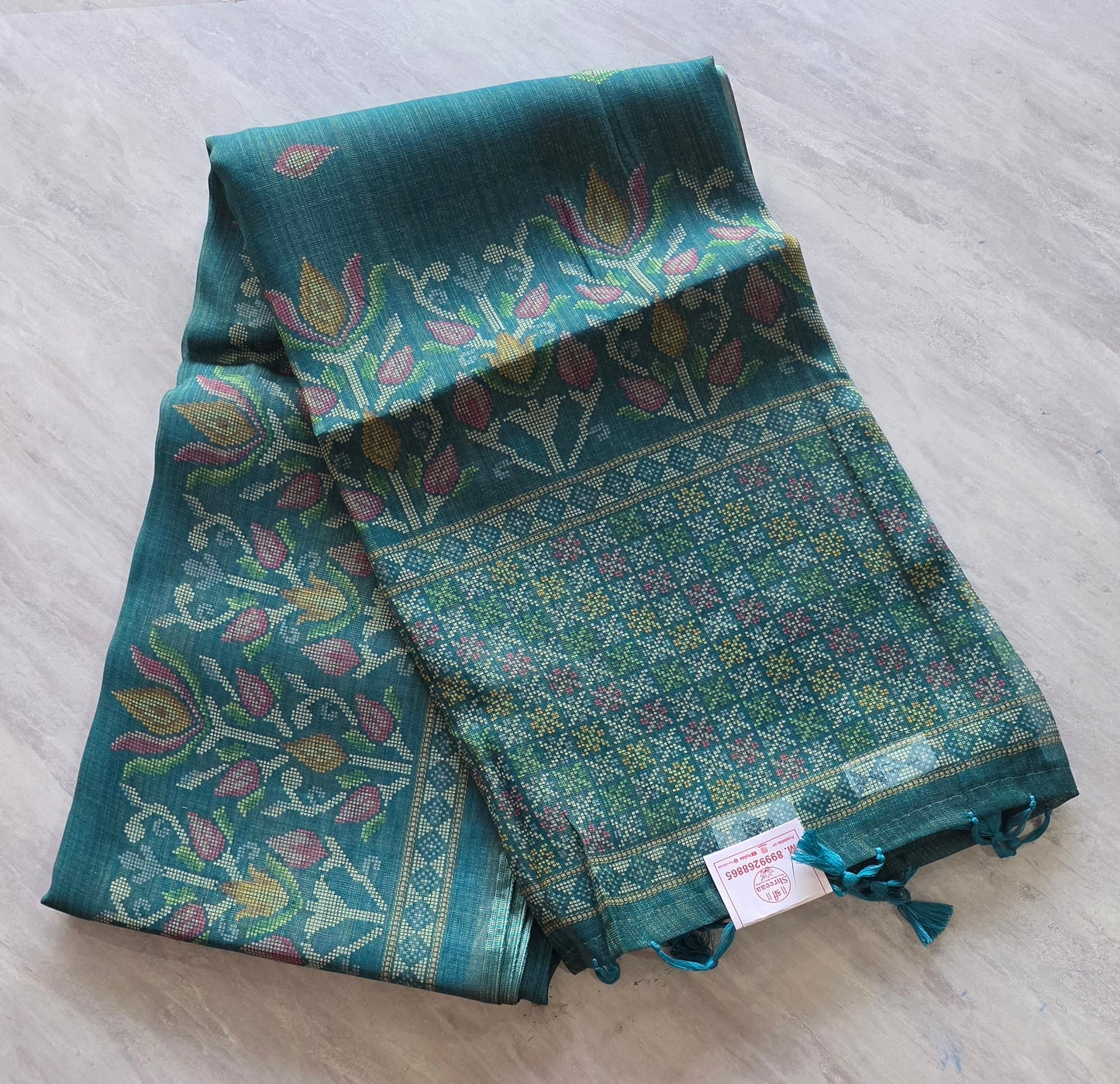Printed semi tissue silk sarees || A126 || 1160 ||