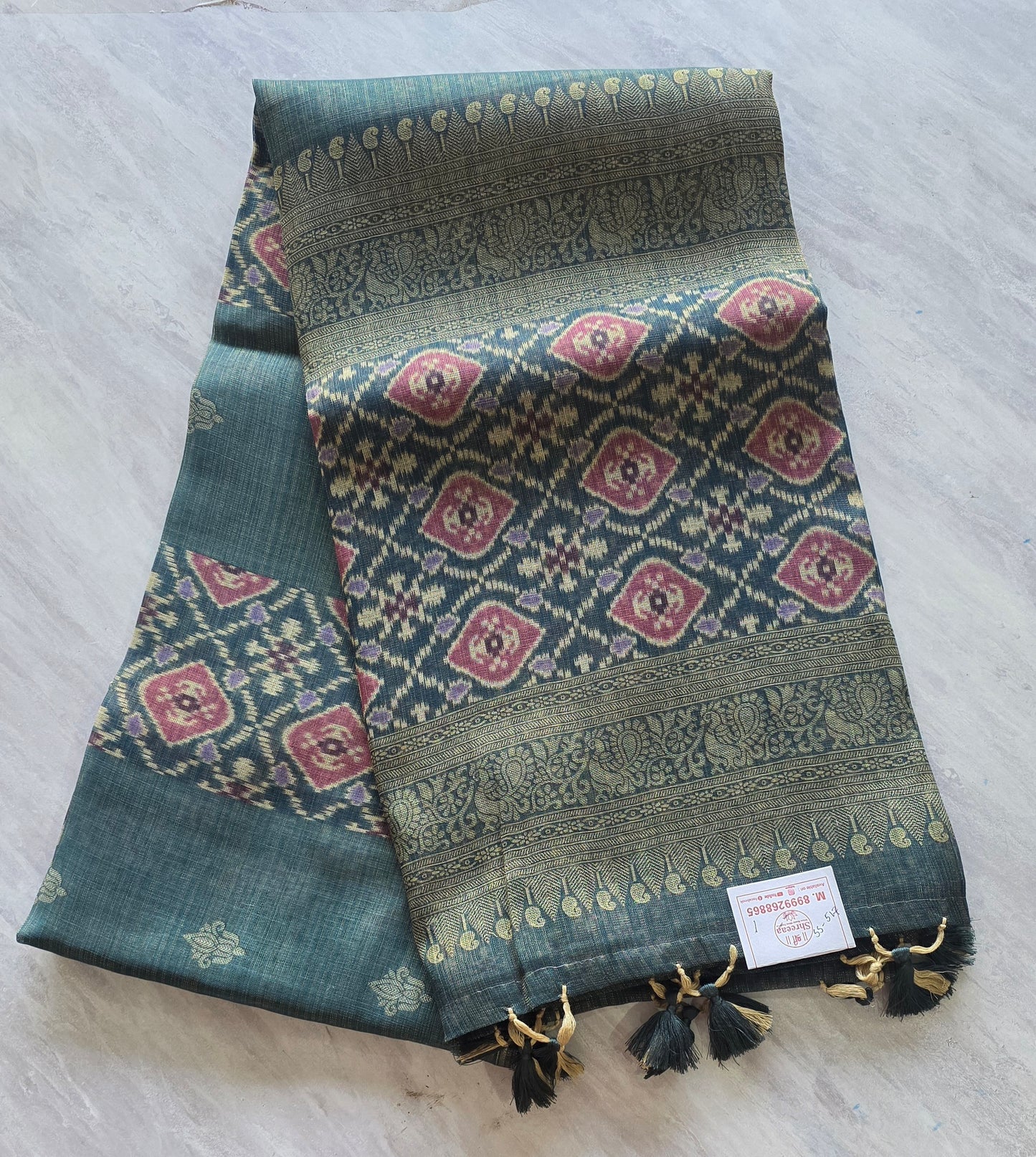 Printed semi tissue silk sarees || A127 || 1160 ||