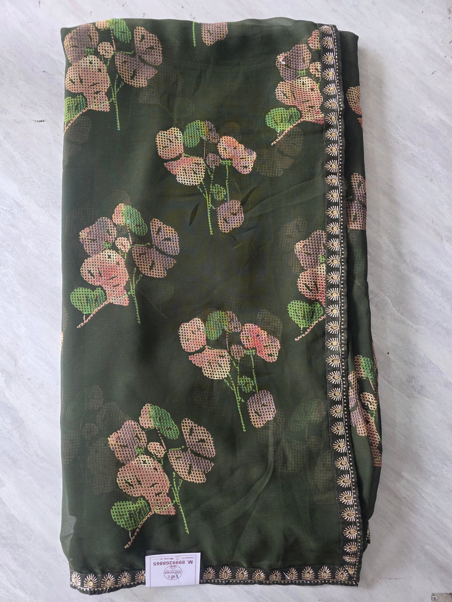 Fancy Designer Saree || A354 || 1080 ||