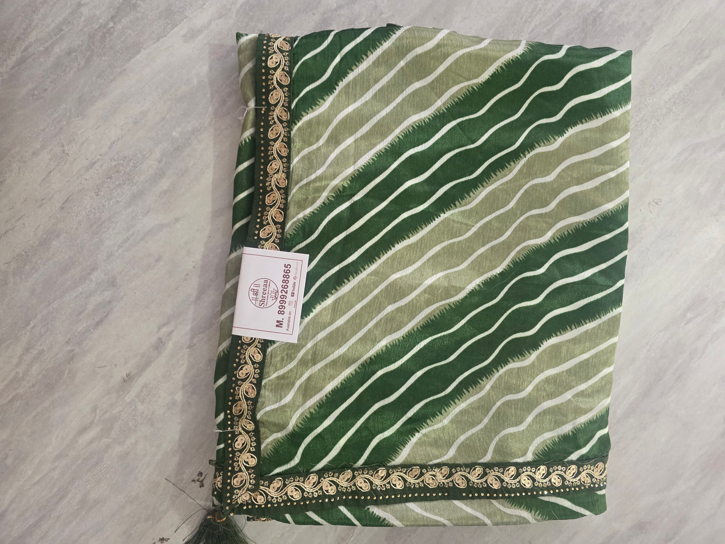Daily Wear Lehariya Saree|| A409 || 900 ||