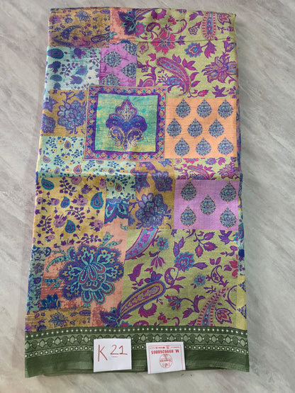 Silk Saree || K21 ||