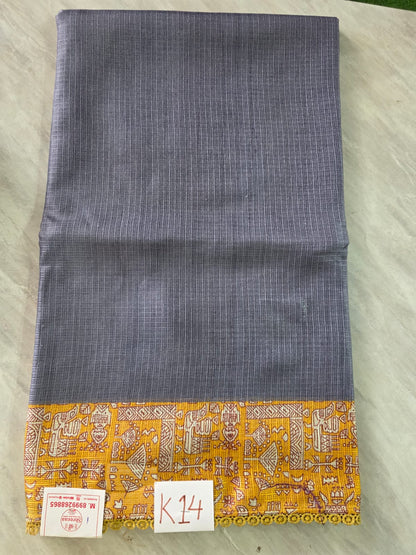 Soft Semi Kota Silk Texture Saree || K14 ||