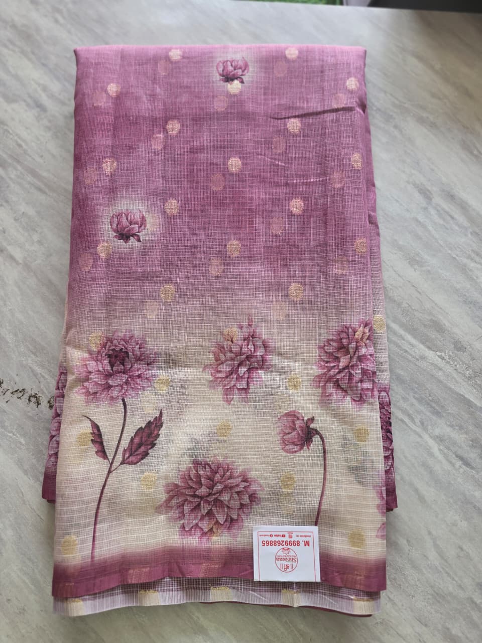 Soft Semi Kota Silk Texture Saree || K18 ||