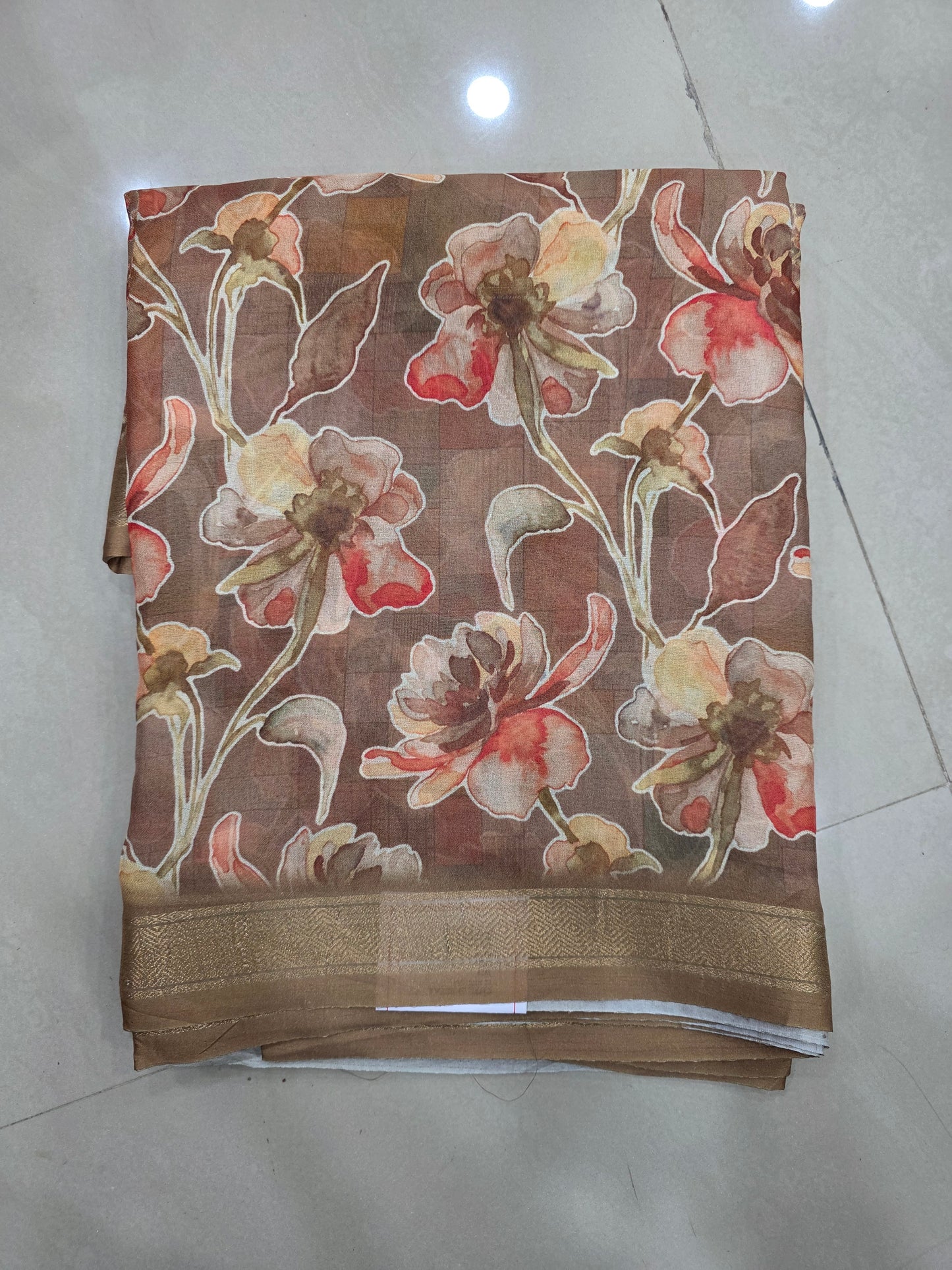 Daily Wear Printed Saree|| E13 ||