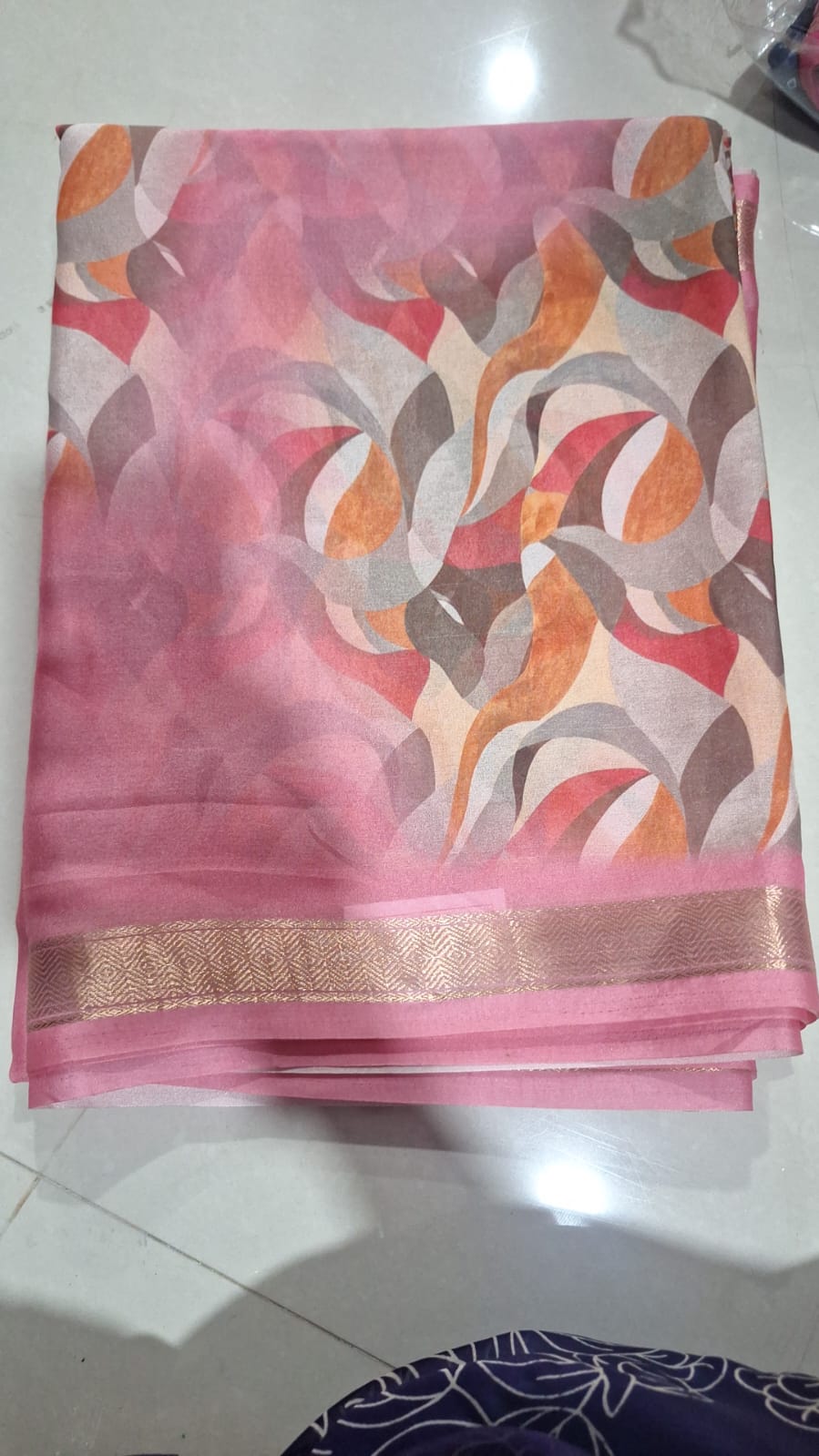 Daily Wear Printed Saree || A40 ||