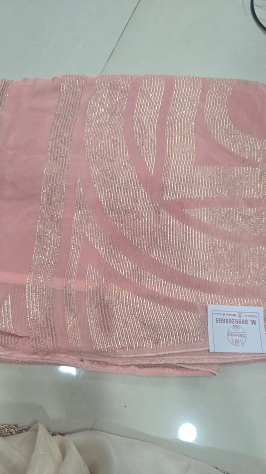 H.O. Silk Saree with Weaving || A21 ||