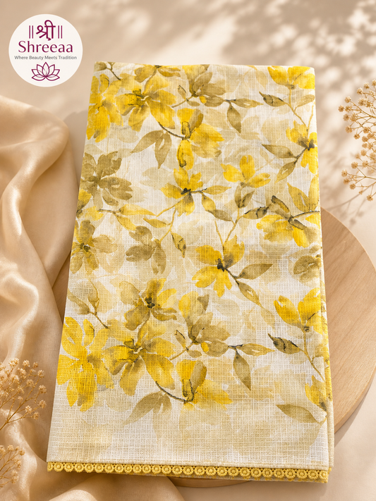 Soft Semi Kota Silk Texture Saree || K16 ||