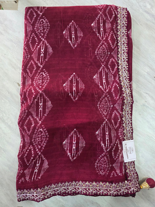 Fancy Designer Saree || A337 || 1150 ||