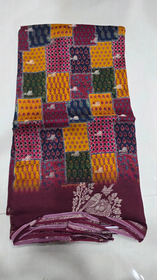Silk Saree || A124 || 2900 ||