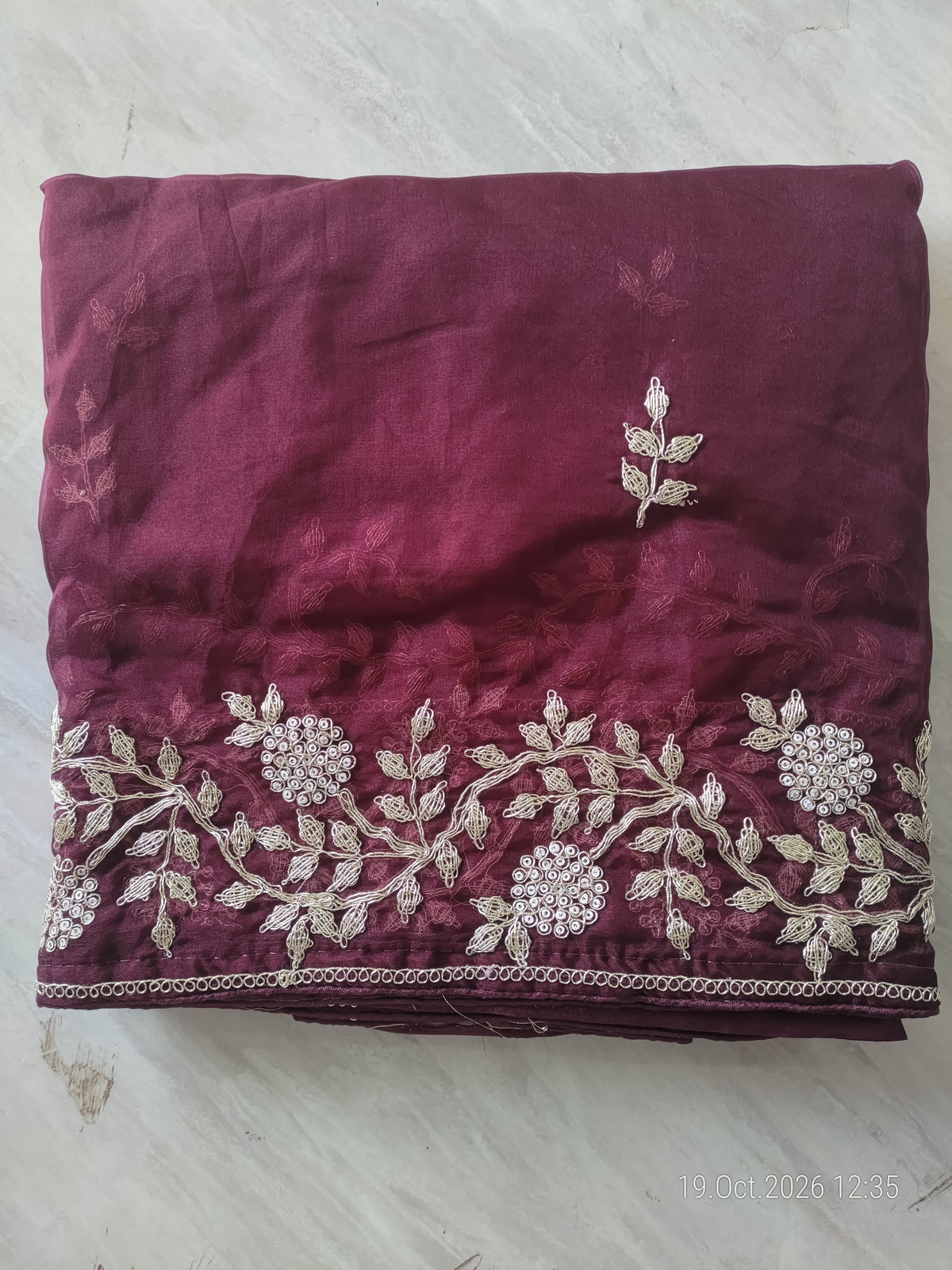 Saree || A27 Maroon || 1450 ||