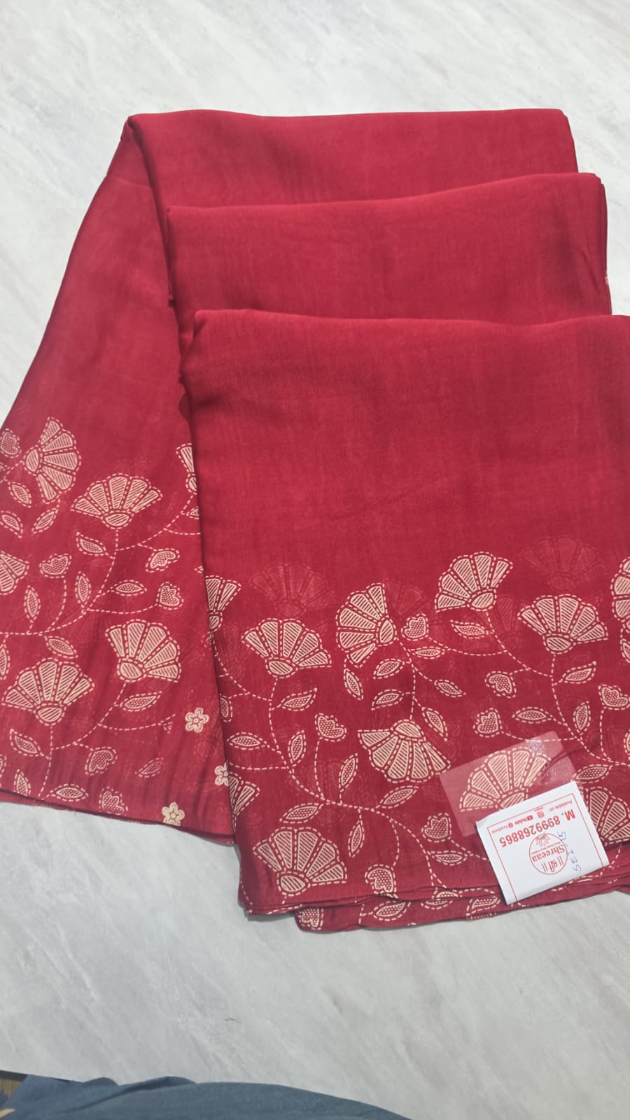 Crape georgette synthetic || SEI15 ||