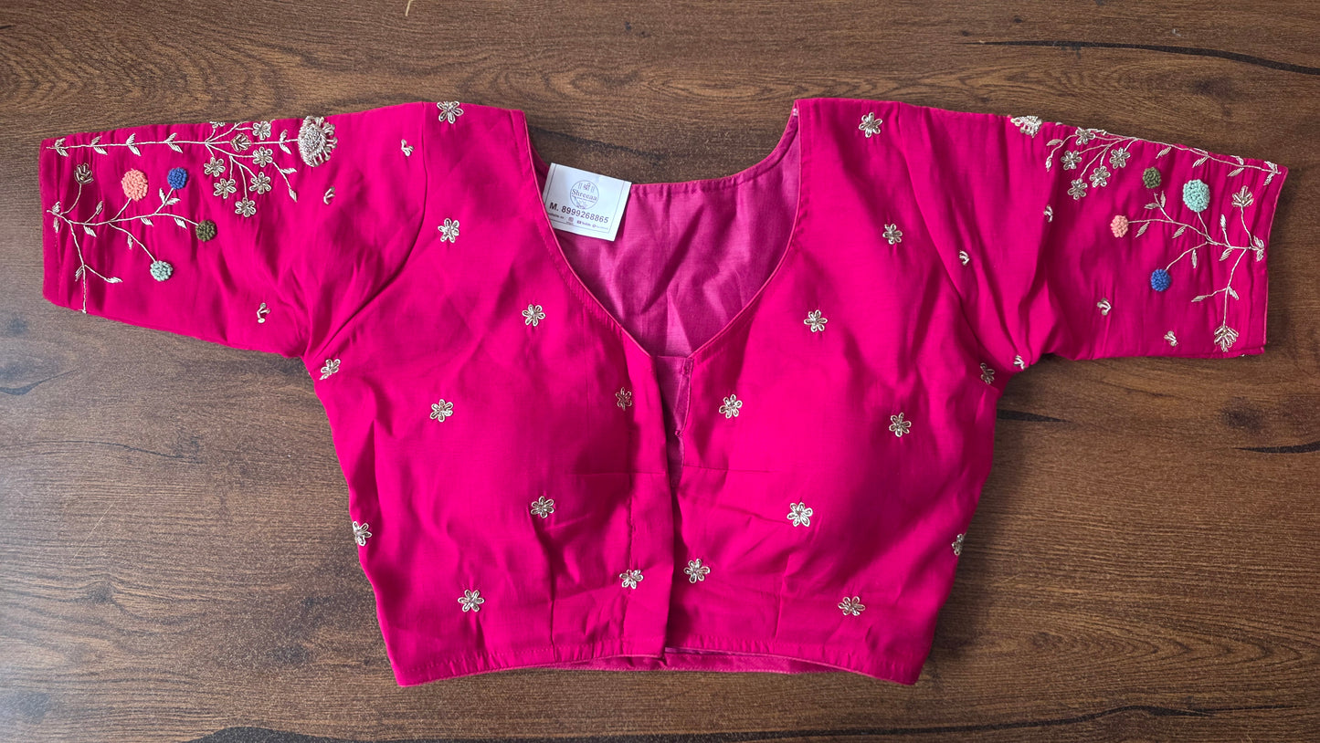 Hand Work Blouse || B37 ||