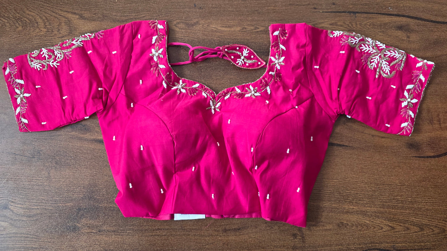 Hand Work Blouse || B39 ||