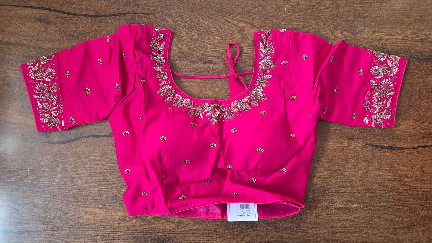 Hand Work Blouse || B40 ||