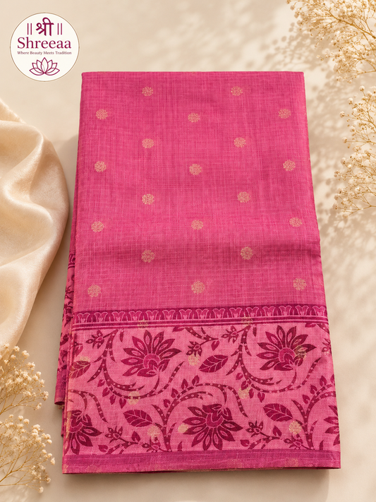 Soft Semi Kota Silk Texture Saree || K17 ||