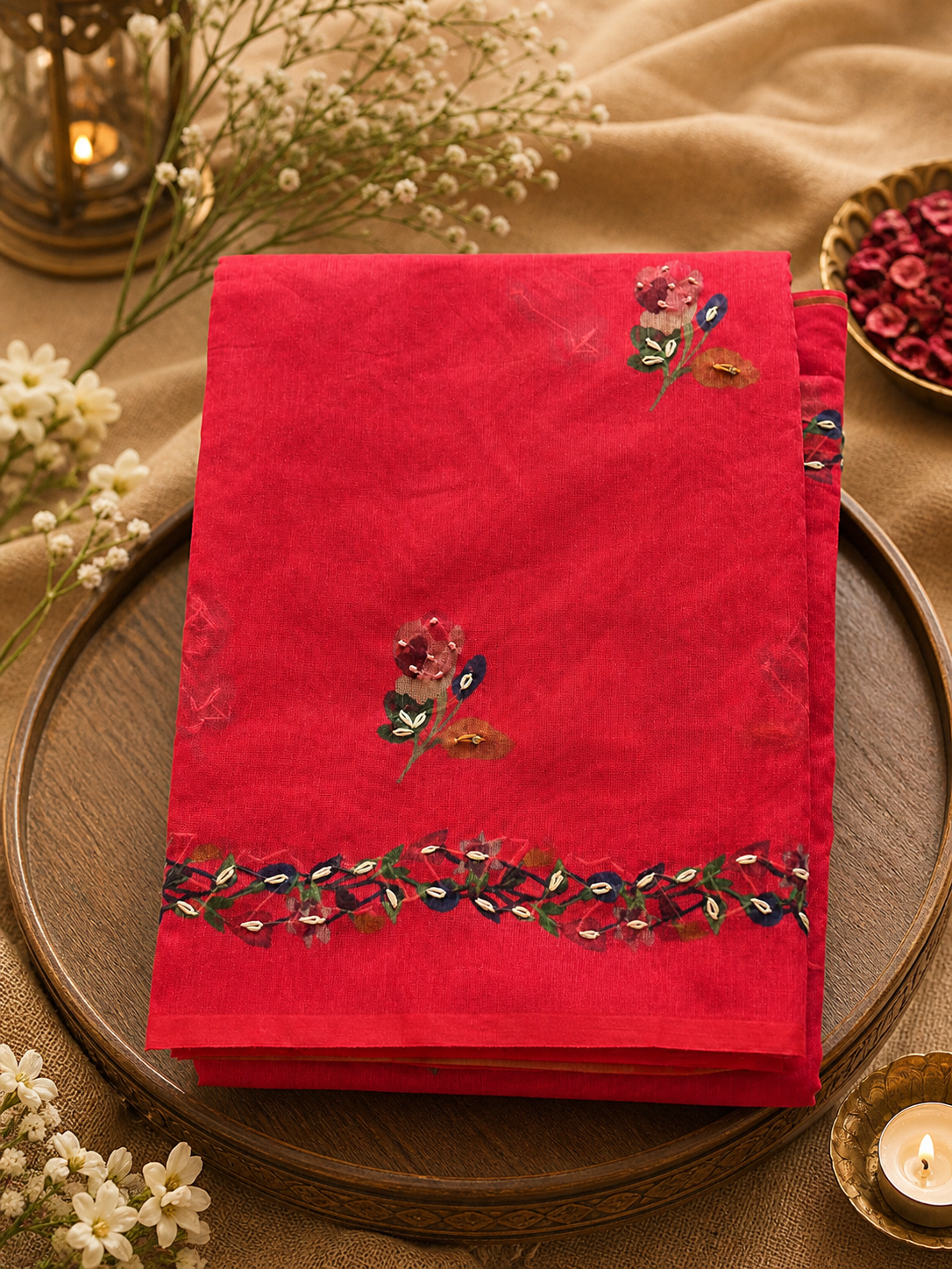 Cotton silk saree || SF32 ||
