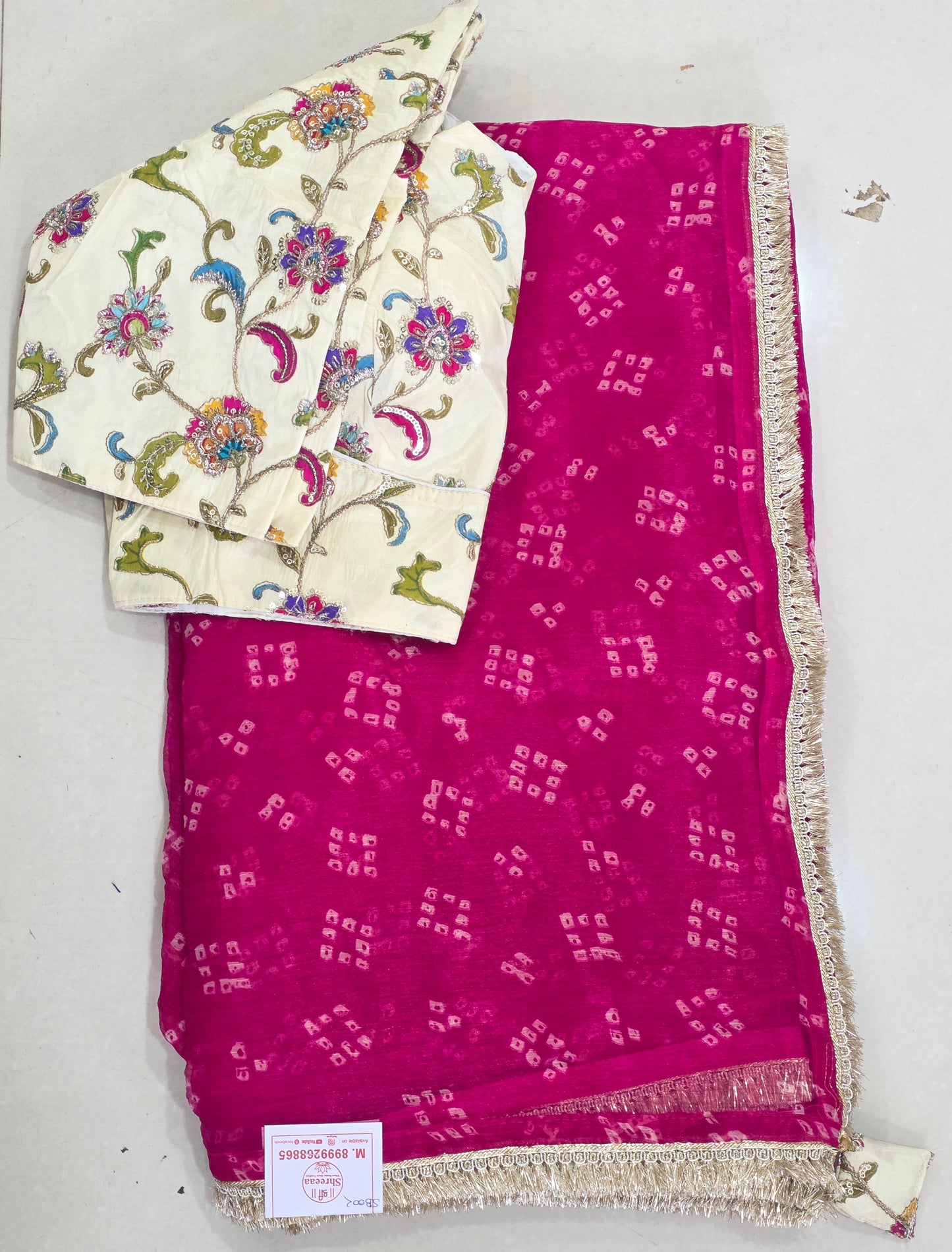 Stich Blouse Pure Saree || A323 || 2350 ||