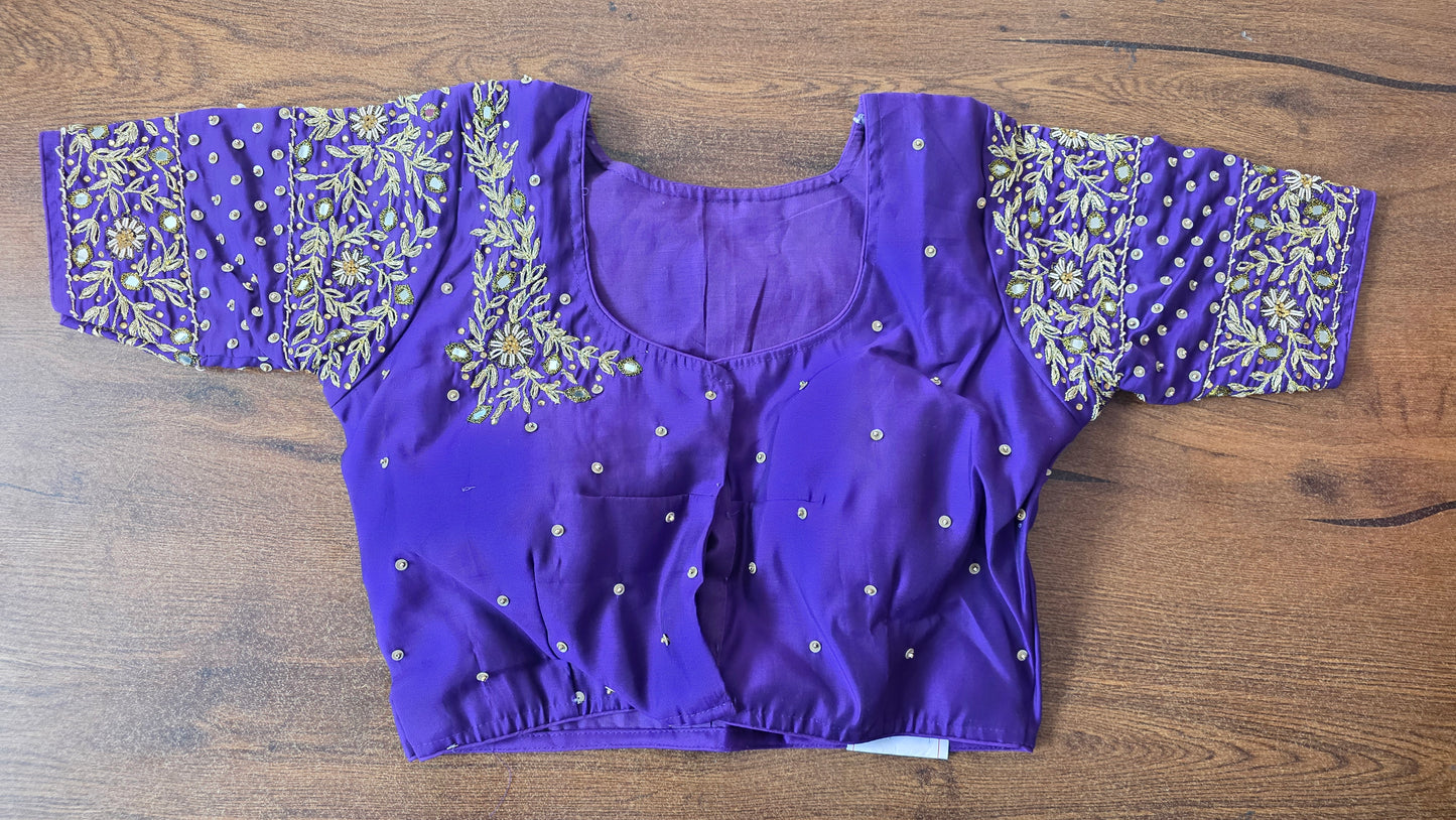 Hand Work Blouse || B39 ||