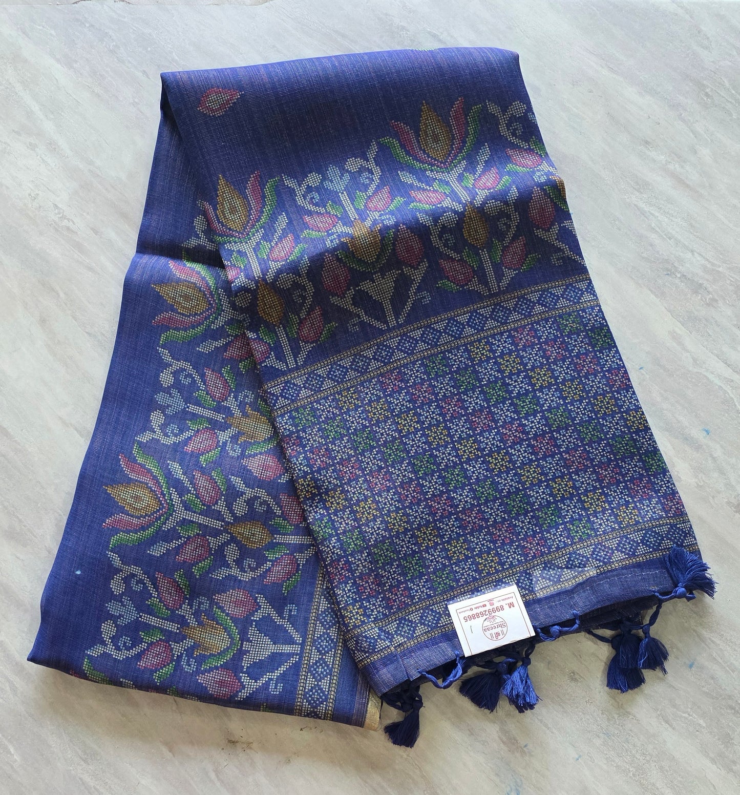 Printed semi tissue silk sarees || A126 || 1160 ||