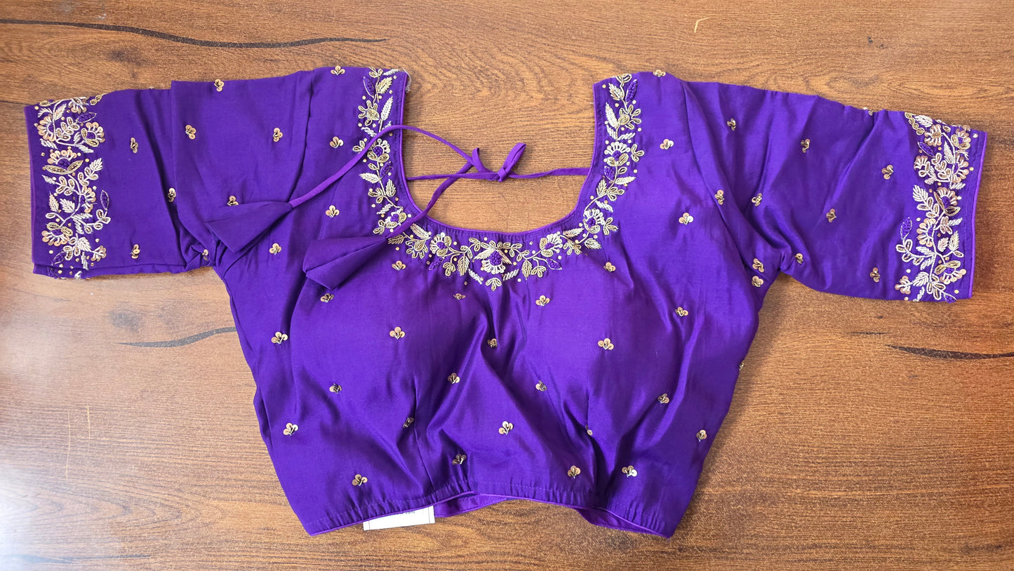 Hand Work Blouse || B40 ||