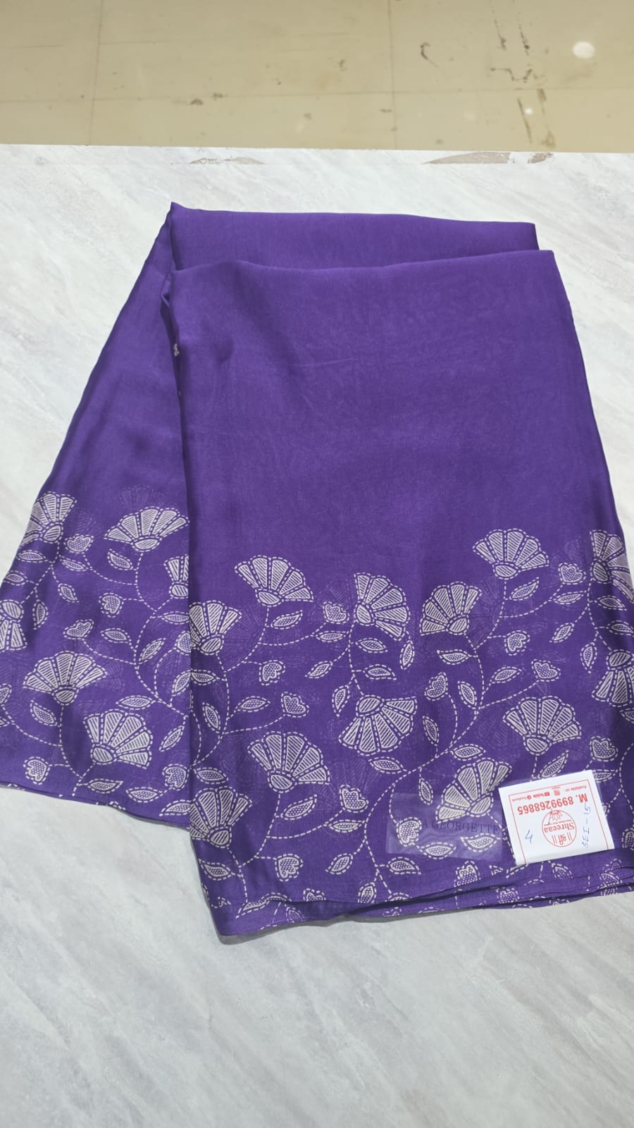 Crape georgette synthetic || SEI15 ||