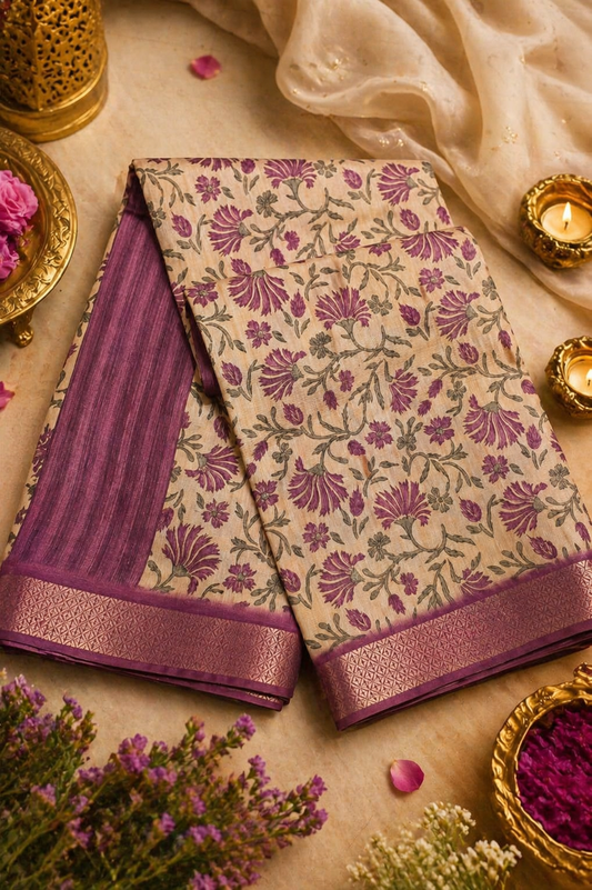 Daily Wear Softsilk Saree || SS703 ||