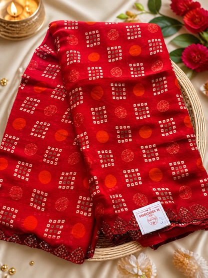 Soft Georgette Daily Wear Saree || SF033 ||