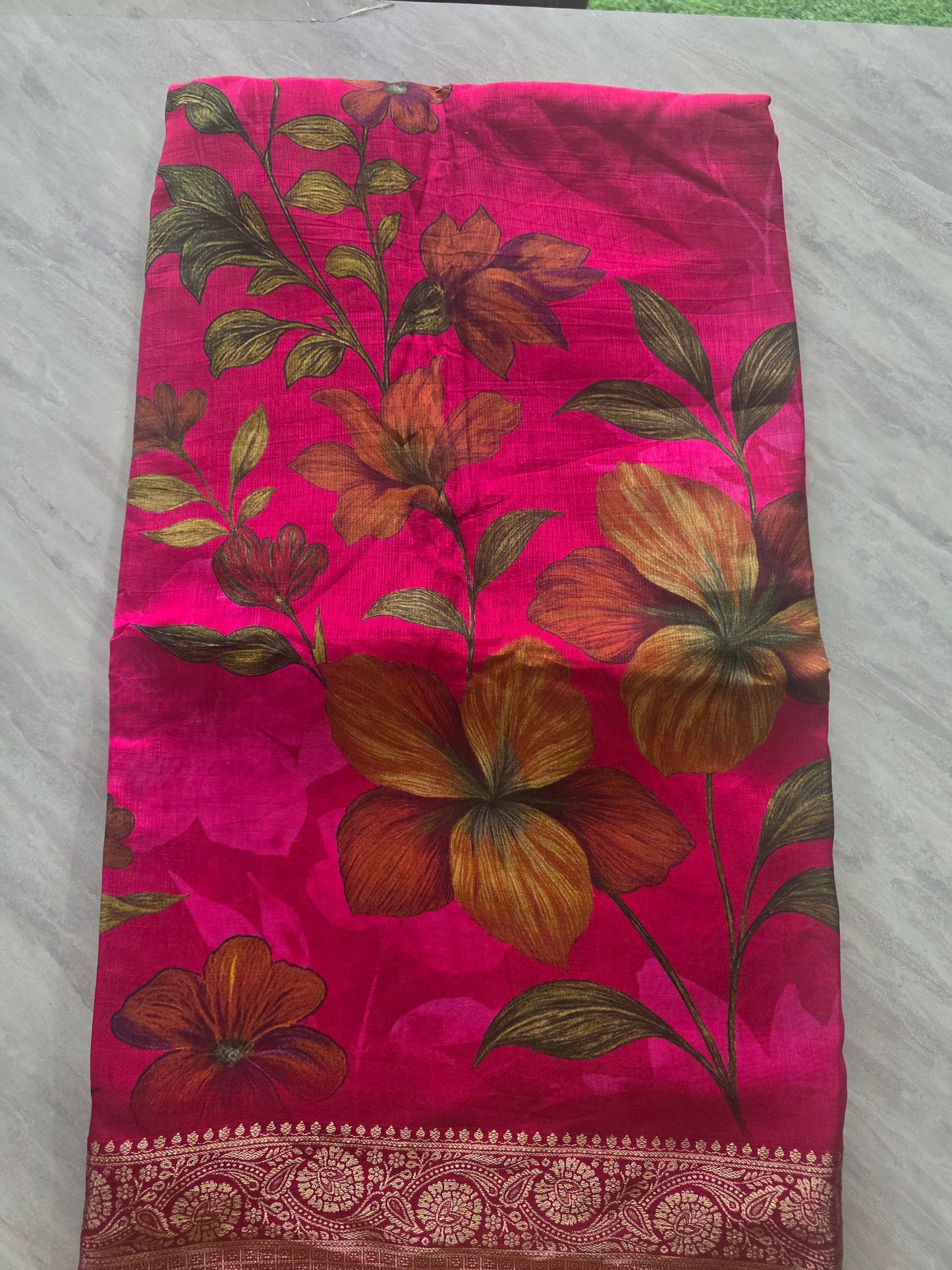 Muslin Silk Saree || A342 || 2500