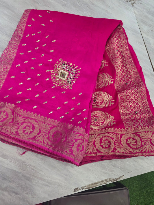 Traditional Silk saree ||A399||3100