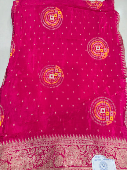 H.O Silk saree with weaving ||A28||3800||
